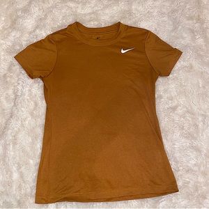 NIKE DRI-FIT ORANGE T SHIRT